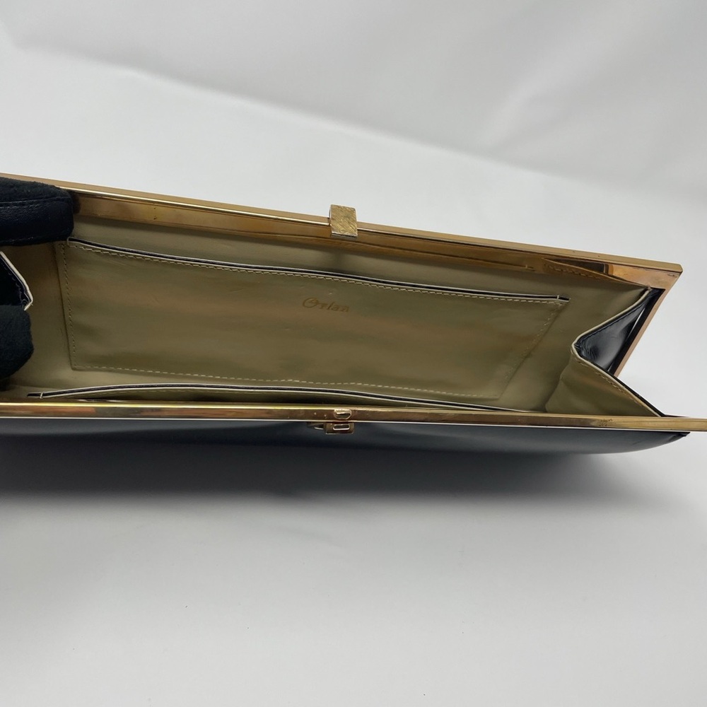 Orlan Black Leather Clutch - Picture 5 of 5